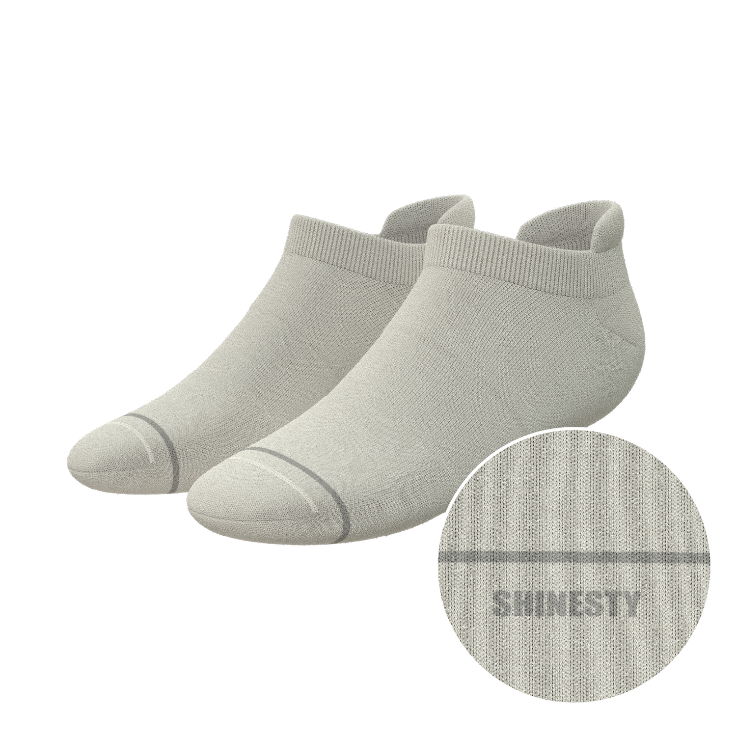 The Sandstorm | Plain Tan Heel Hammock™ Ankle Socks