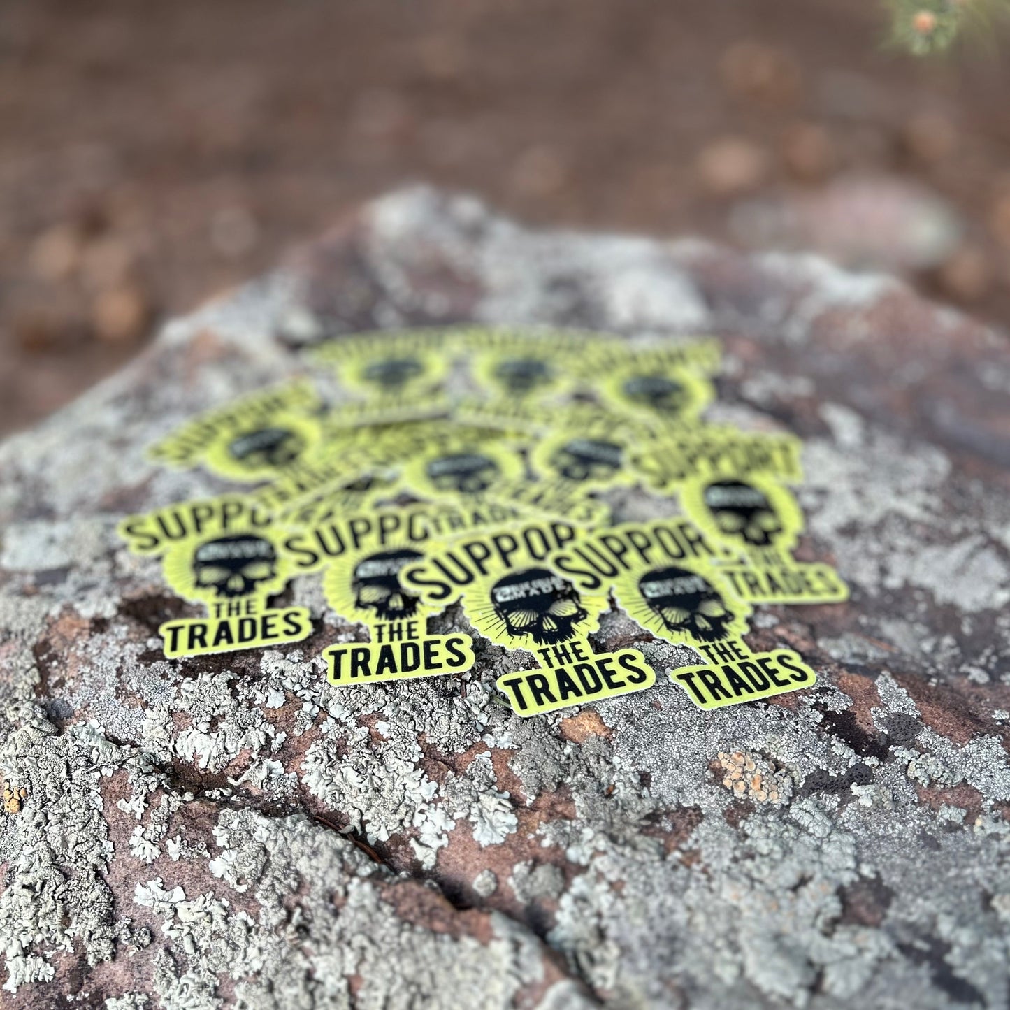 Glow in the Dark Support the Trades