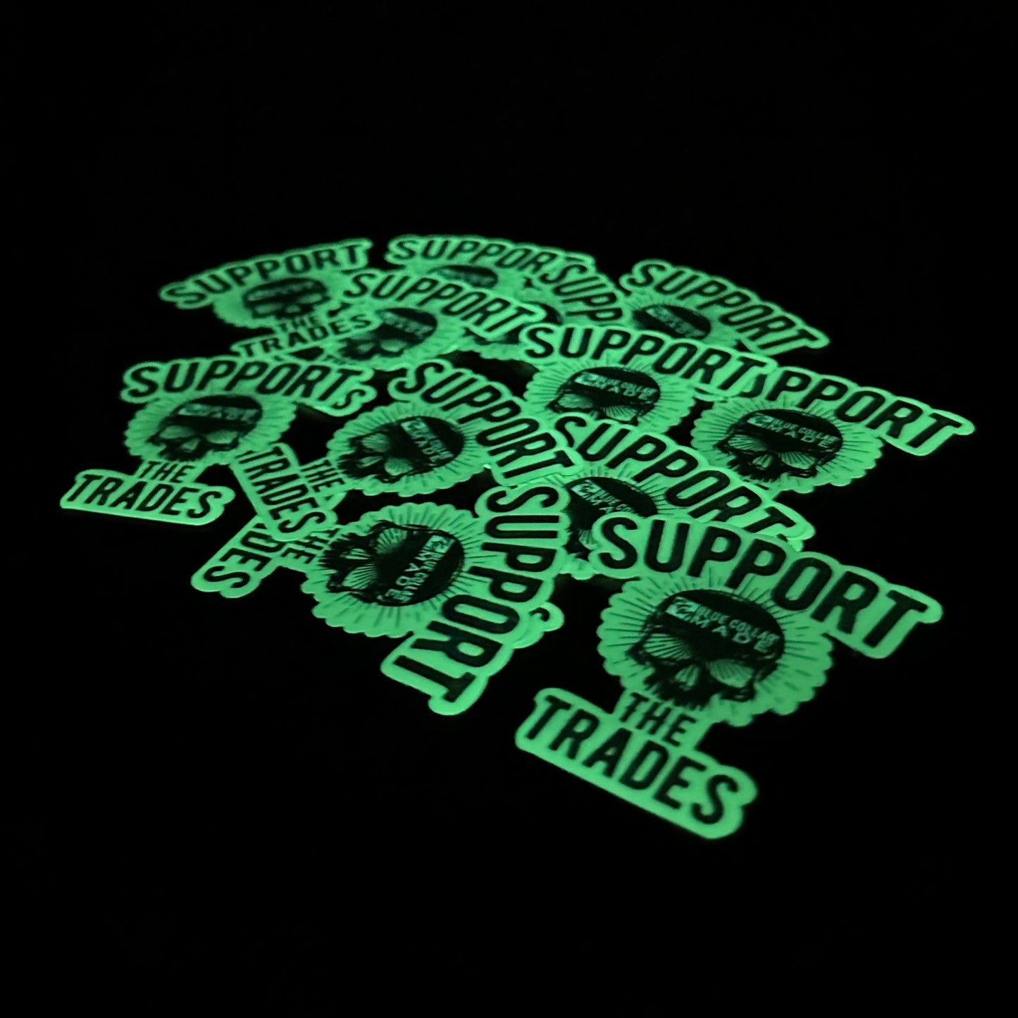 Glow in the Dark Support the Trades