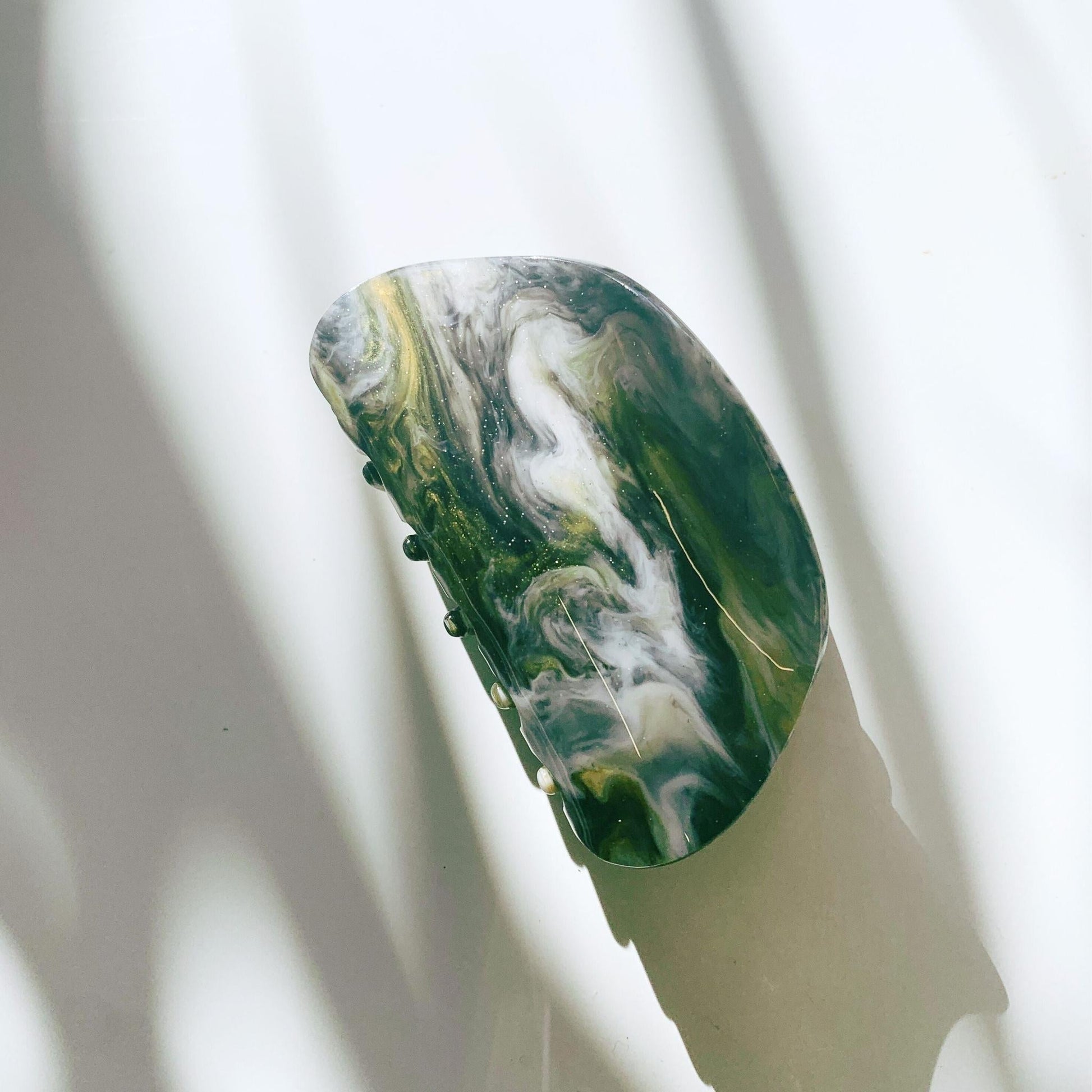 Velvet Claws Black Nebula Hair Clip