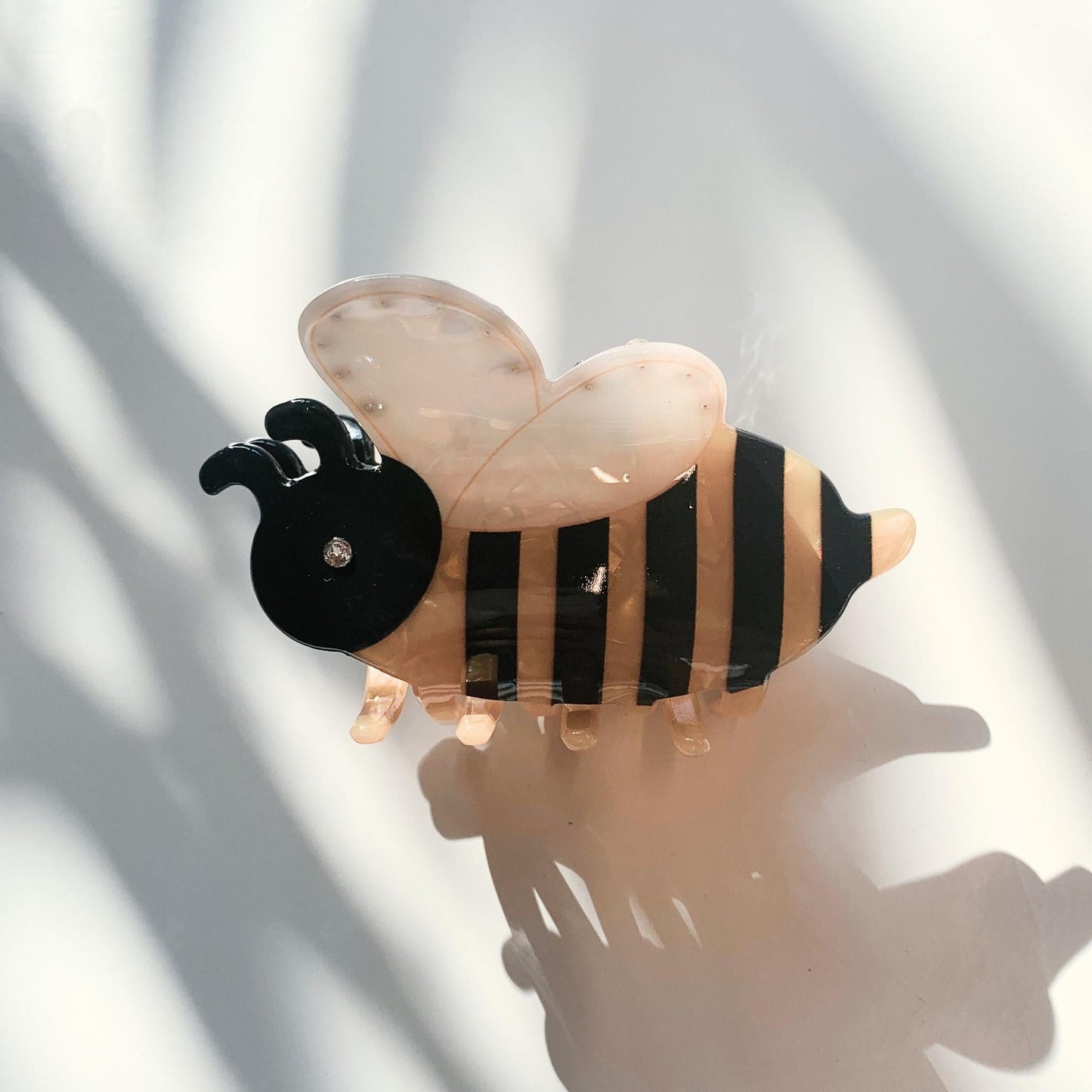 Velvet Claws Cute Bee Hair Clip