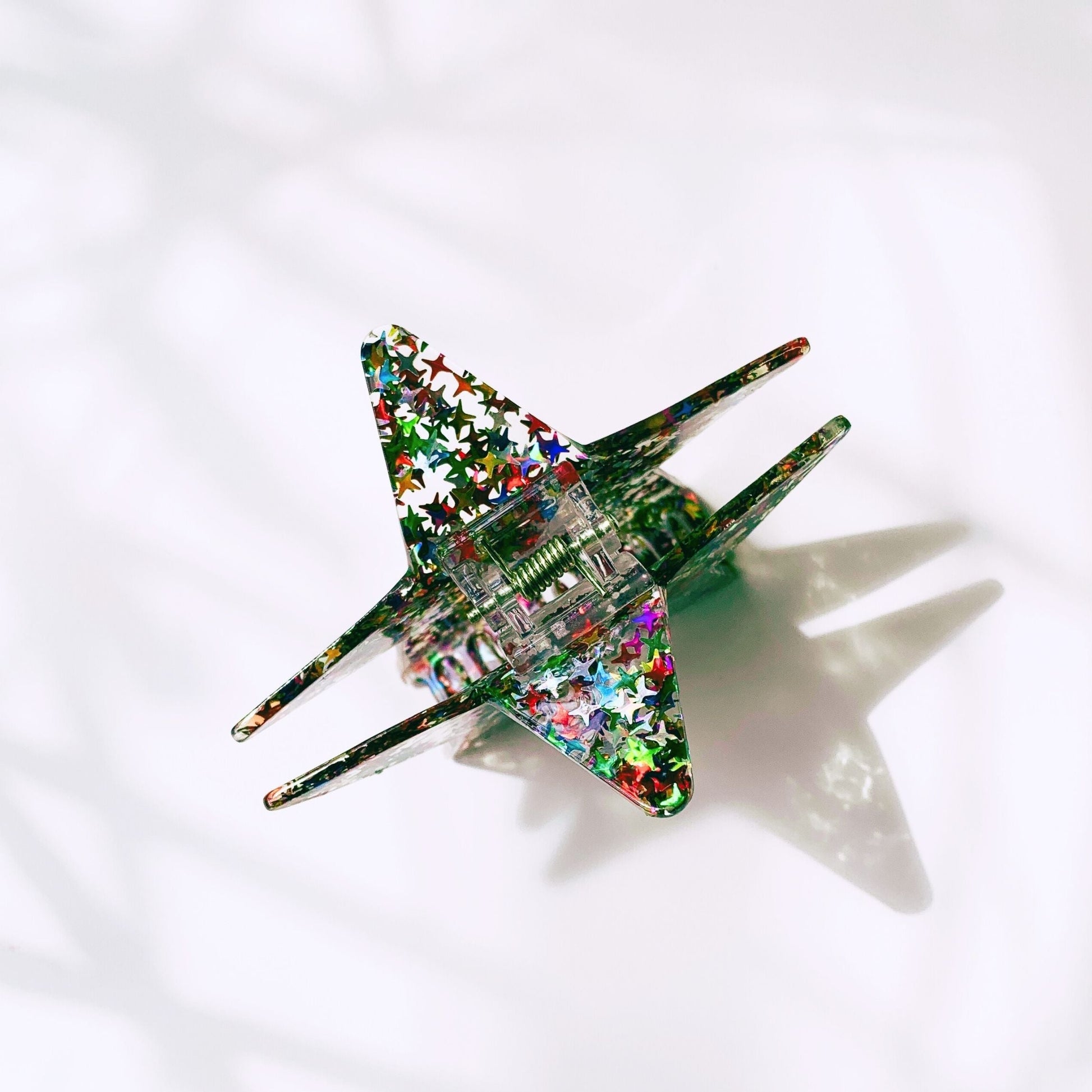 Velvet Claws Glitter Star Hair Claw