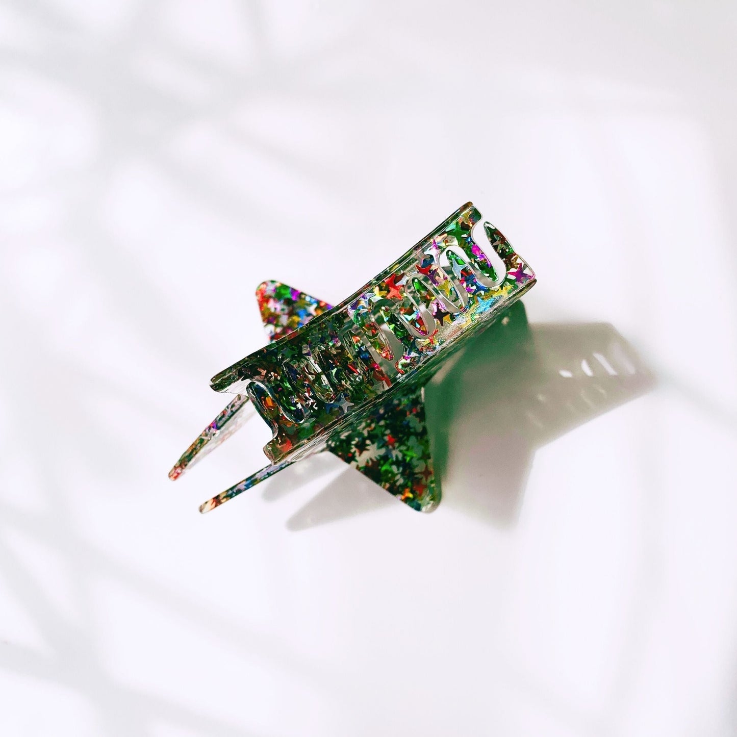 Velvet Claws Glitter Star Hair Claw