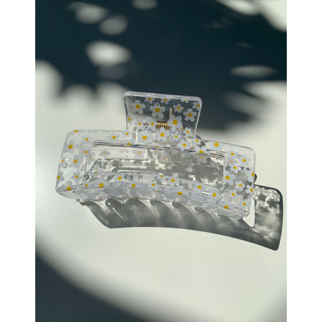 Velvet Claws Hair Clip | The Crystal in Daisy Hair Claw