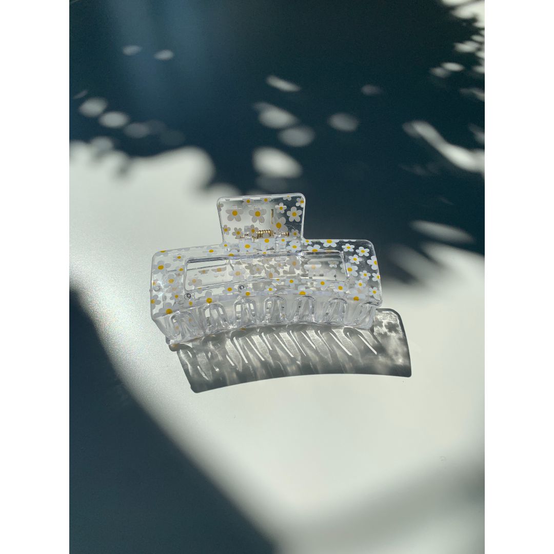 Velvet Claws Hair Clip | The Crystal in Daisy Hair Claw