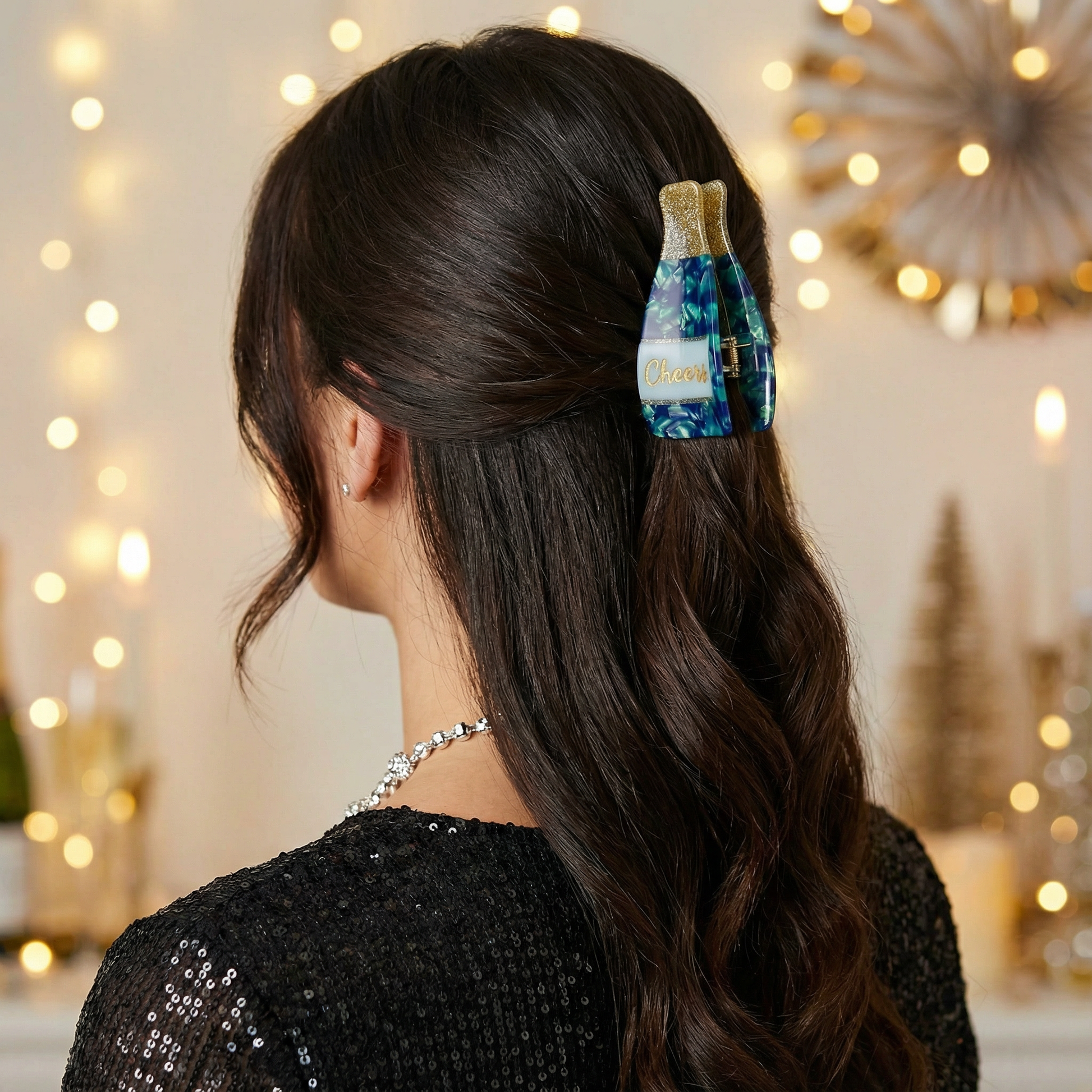 Velvet Claws Prosecco Hair Claw