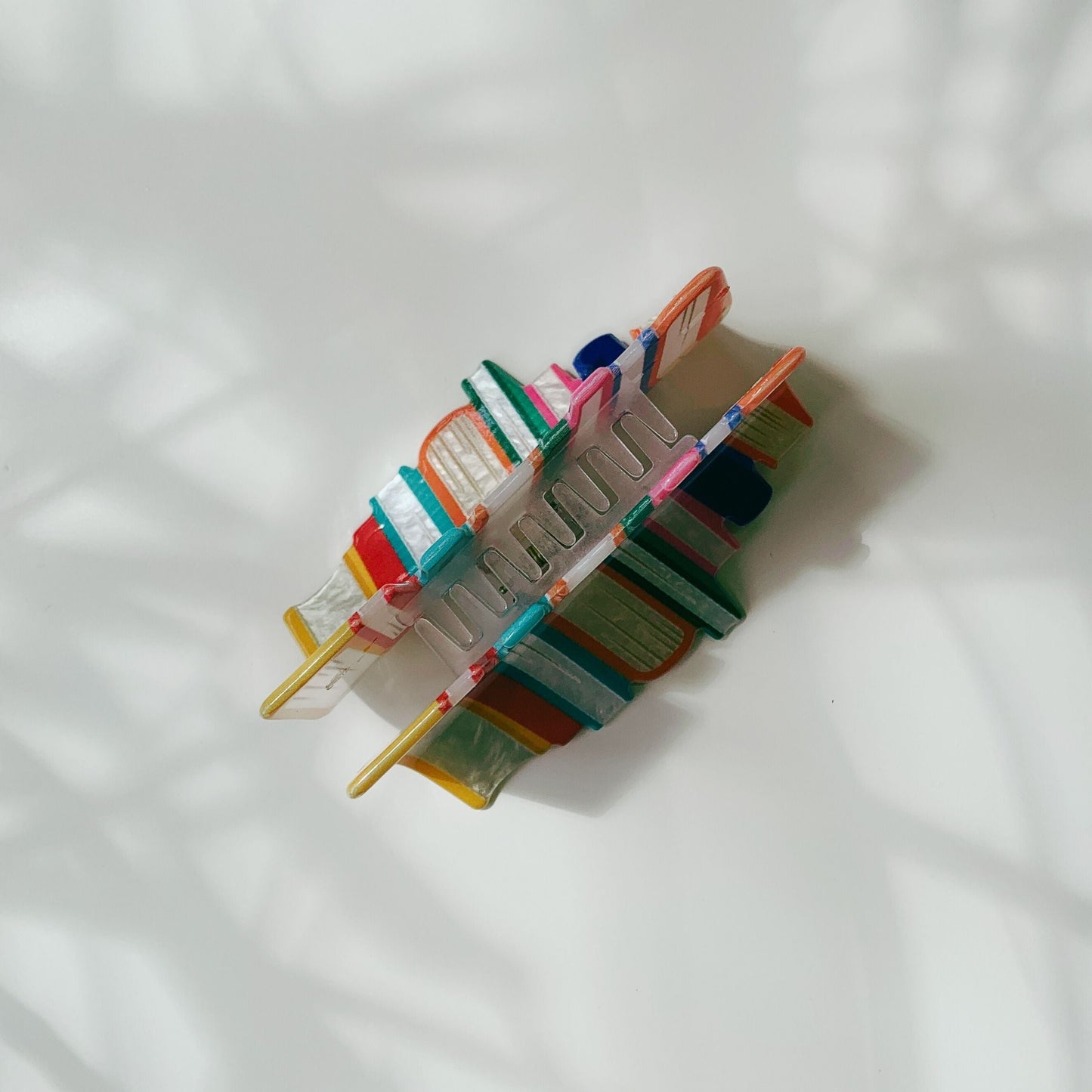 Velvet Claws Stack of Books Hair Clip