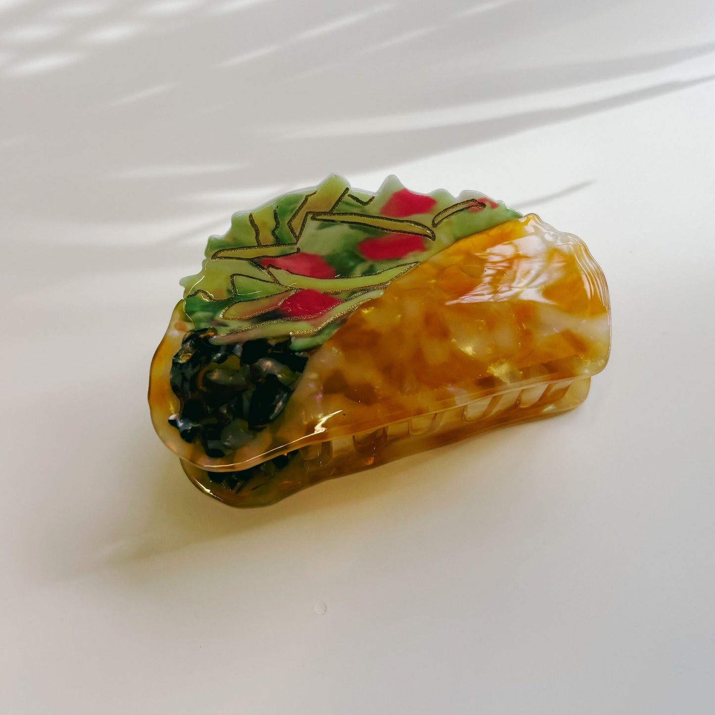 Velvet Claws Taco Fiesta Hair Clip