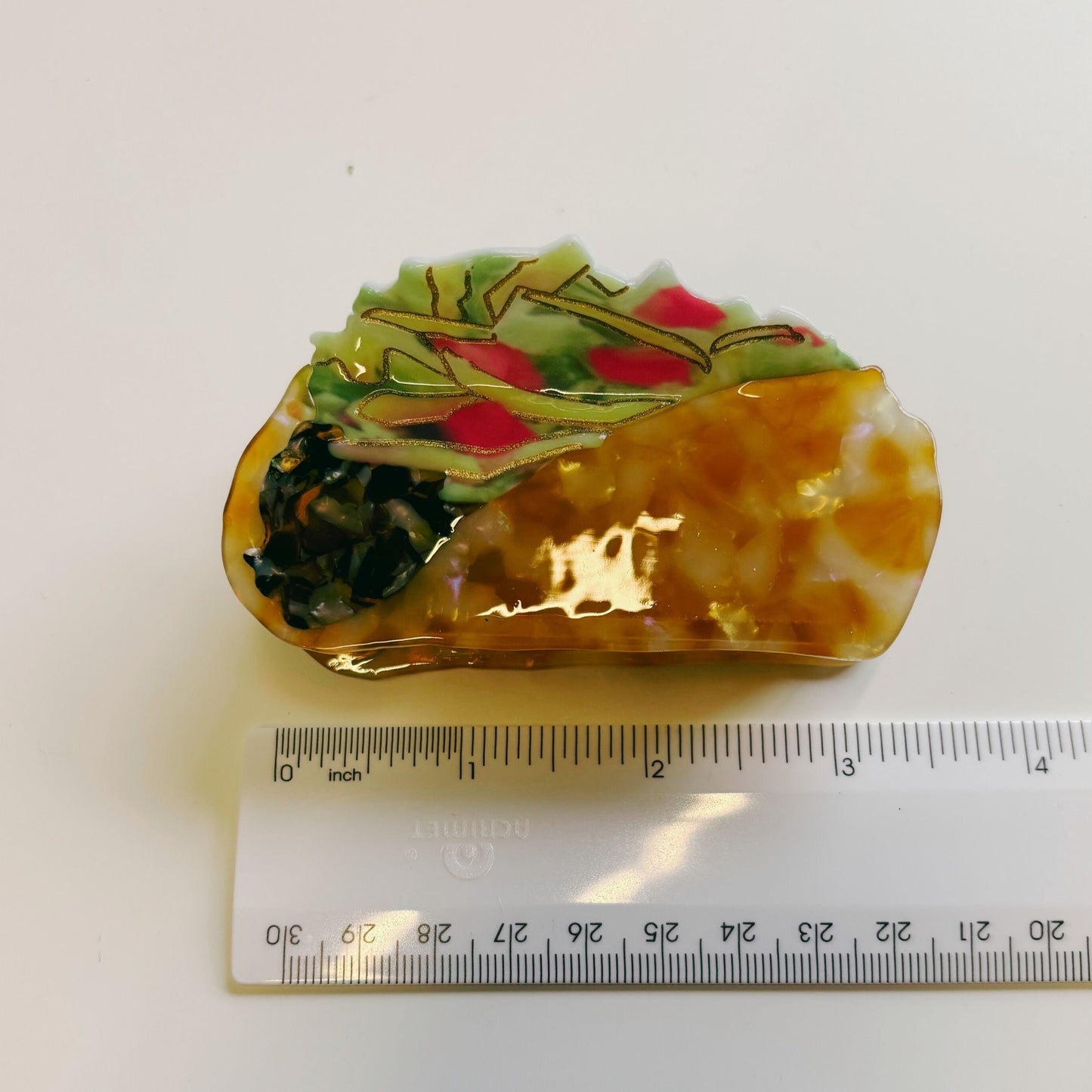 Velvet Claws Taco Fiesta Hair Clip