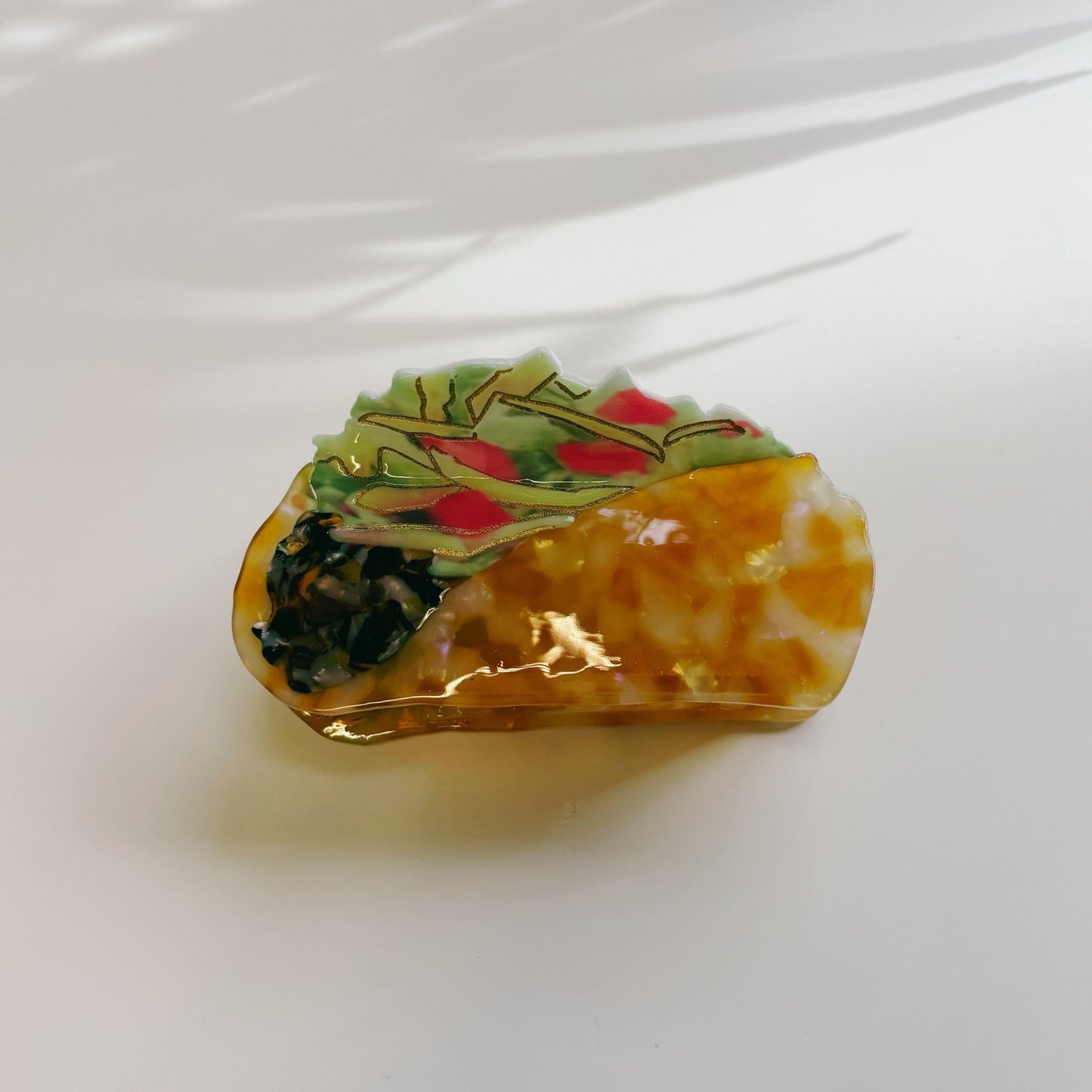 Velvet Claws Taco Fiesta Hair Clip