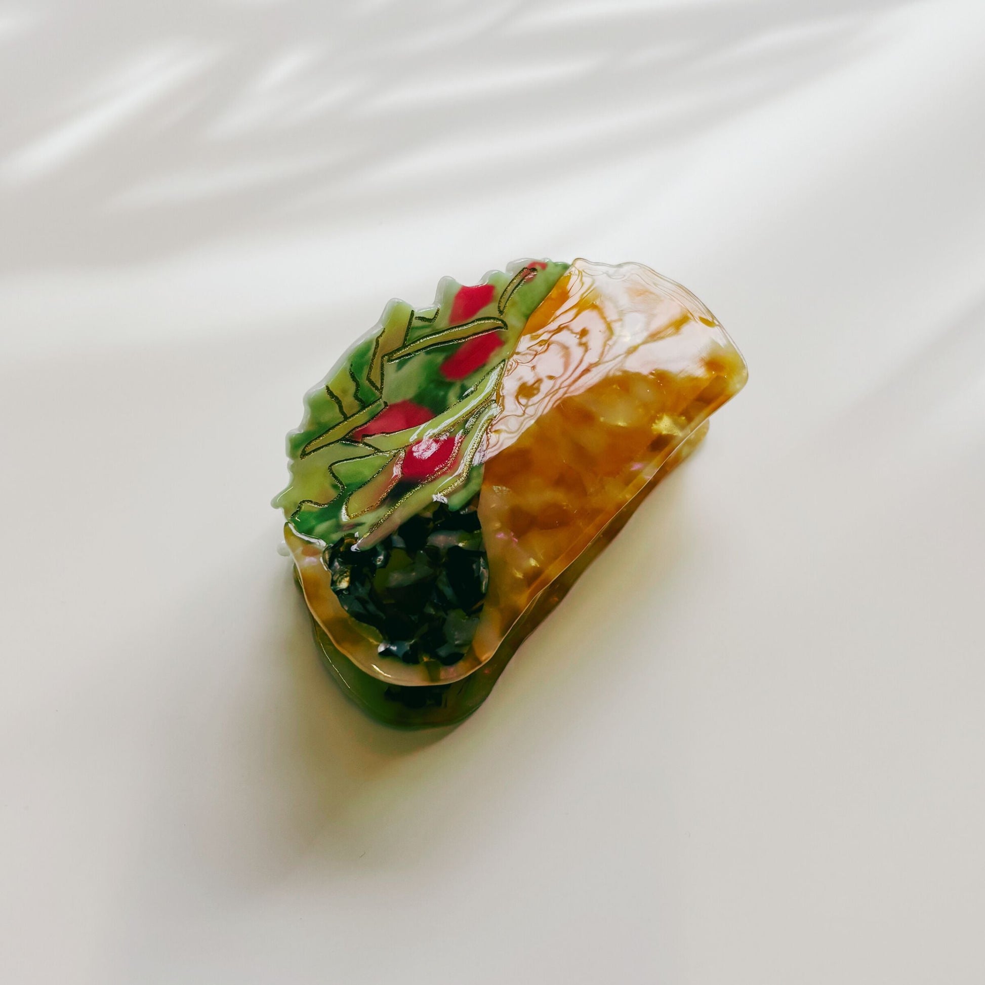 Velvet Claws Taco Fiesta Hair Clip
