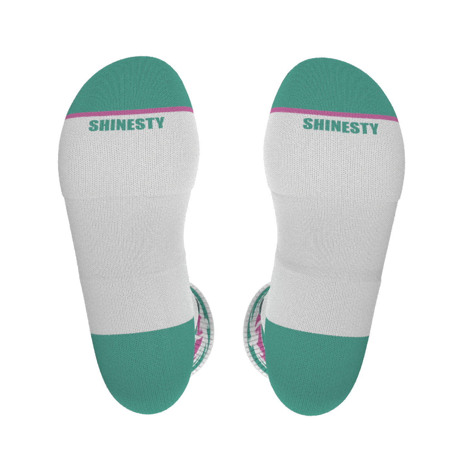 The Venice Beach | Palm Trees Heel Hammock™ Crew Socks