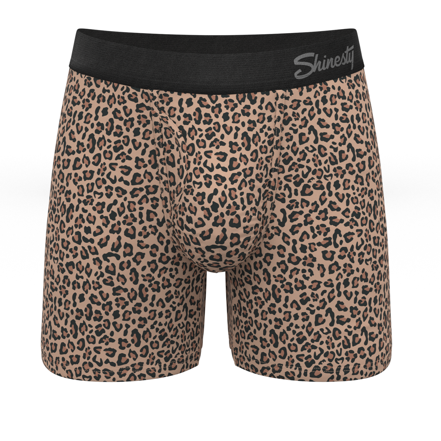 The Wild Cat | Leopard Print Ball Hammock® Pouch Underwear With Fly