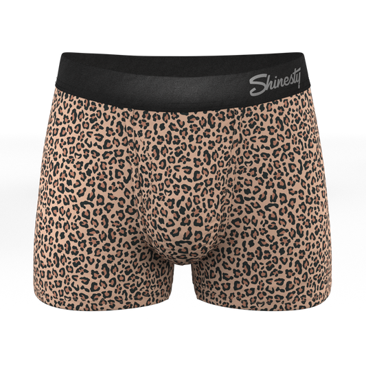 The Wild Cat | Leopard Print Ball Hammock® Pouch Trunks Underwear