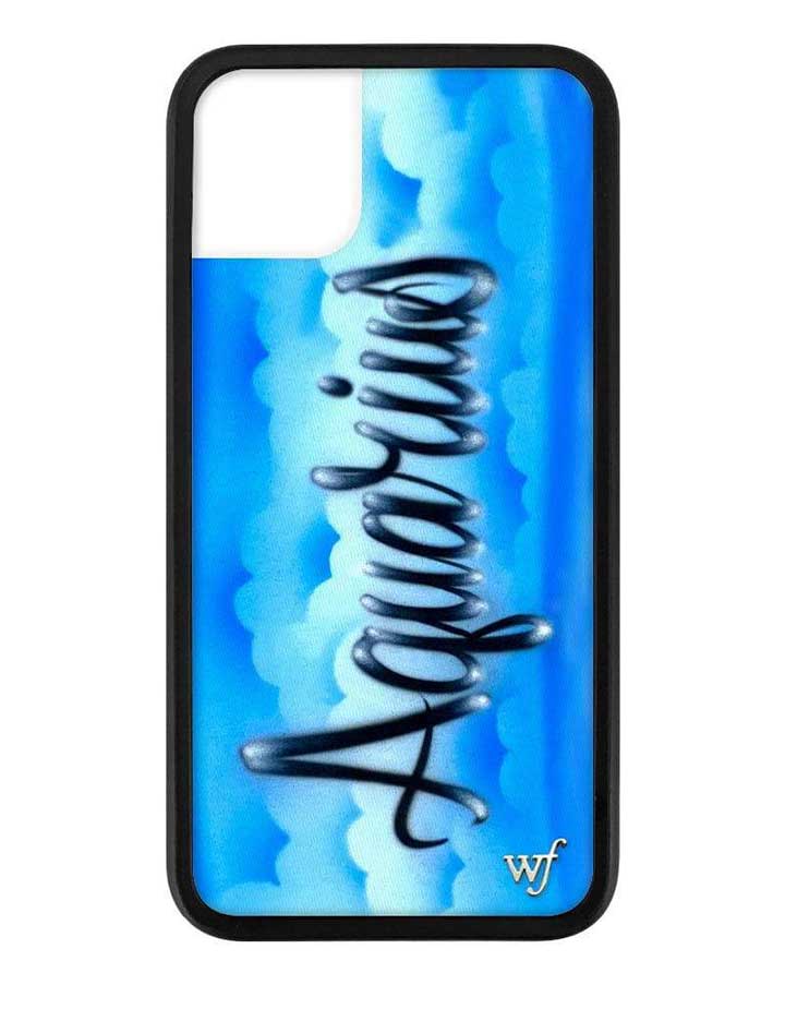 Aquarius Airbrush iPhone Case