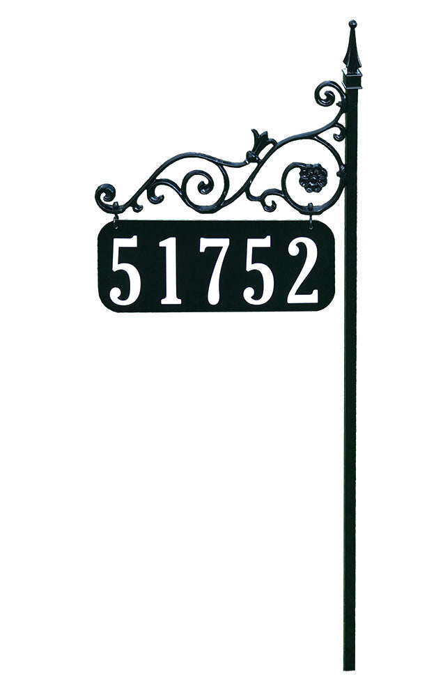Orleans Double-Sided All Metal Reflective Address Sign