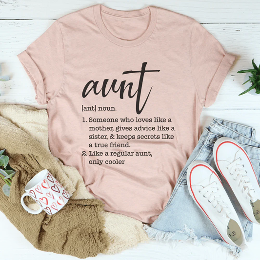 Aunt Definition Tee