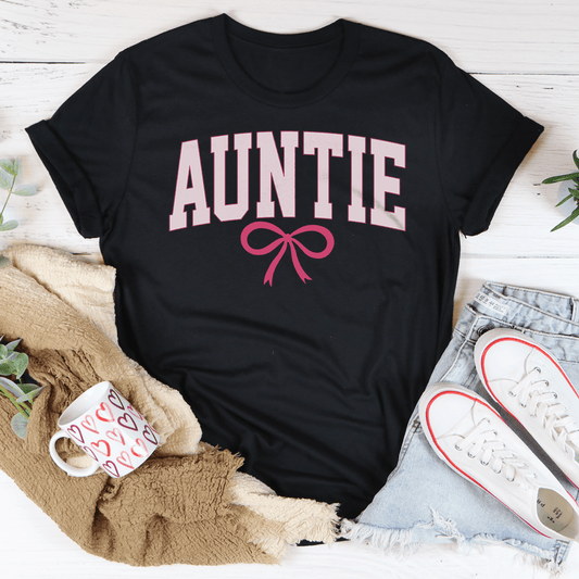 Auntie Coquette Bow Tee