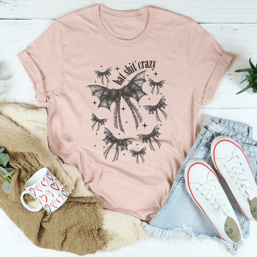 Bat S-it Crazy Tee