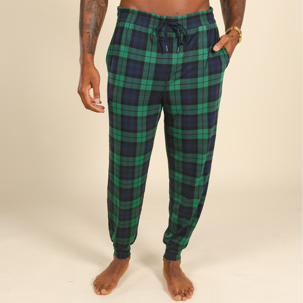 The Black Watch | Tartan Plaid SleepDeep™ Men’s Pajama Joggers
