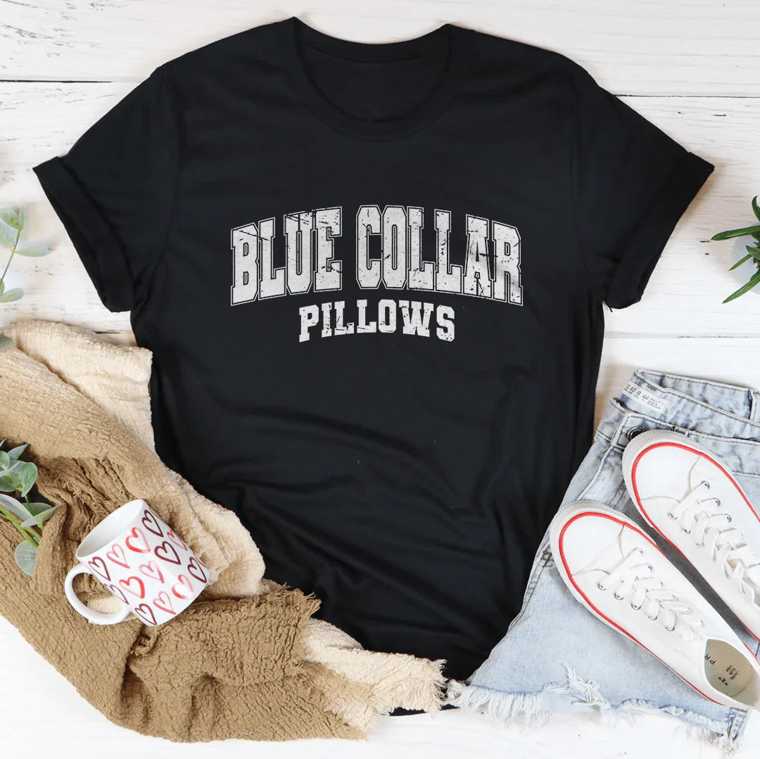 Blue Collar Pillows Tee