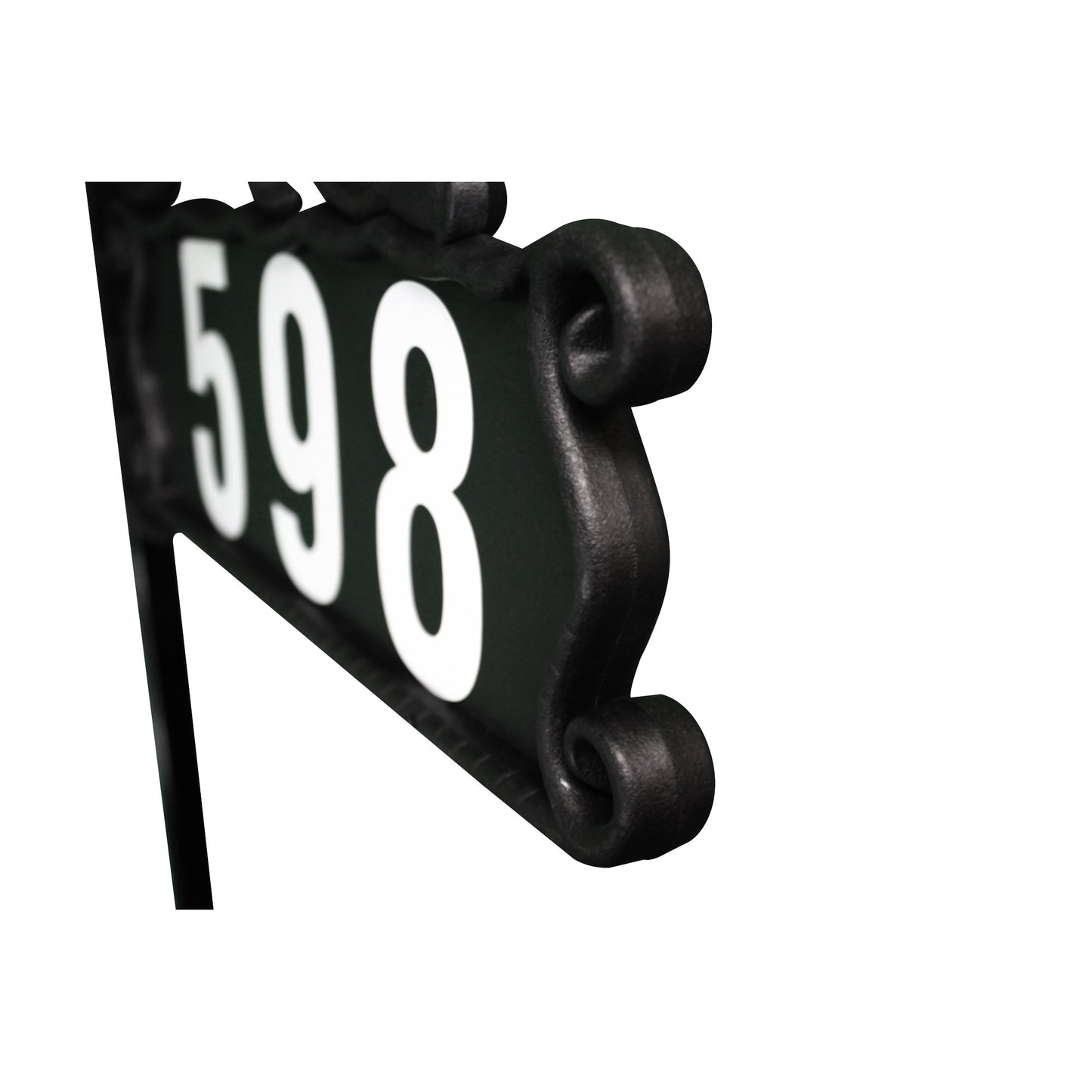 Boardwalk DIY Reflective Lawn Address Sign 48" Post