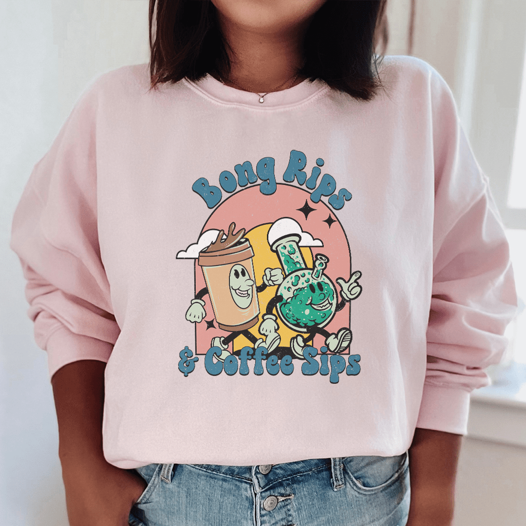 Bong Rips & Cotton Sips Sweatshirt