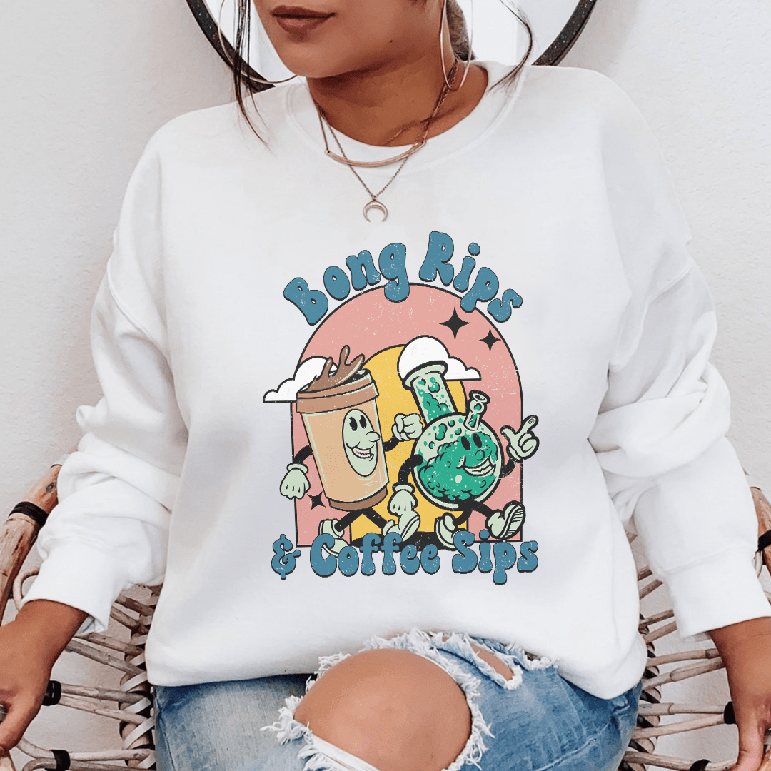 Bong Rips & Cotton Sips Sweatshirt