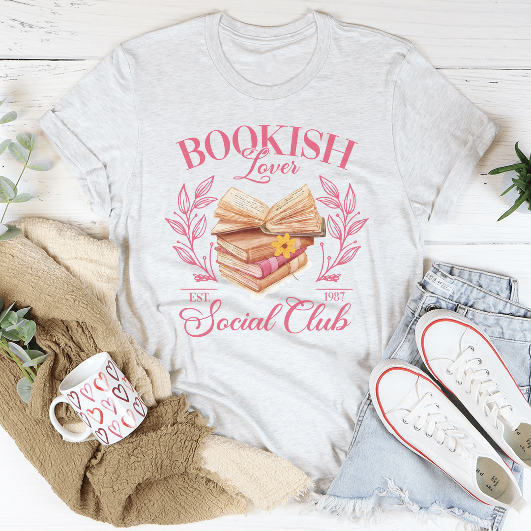 Bookish Lover Social Club Tee