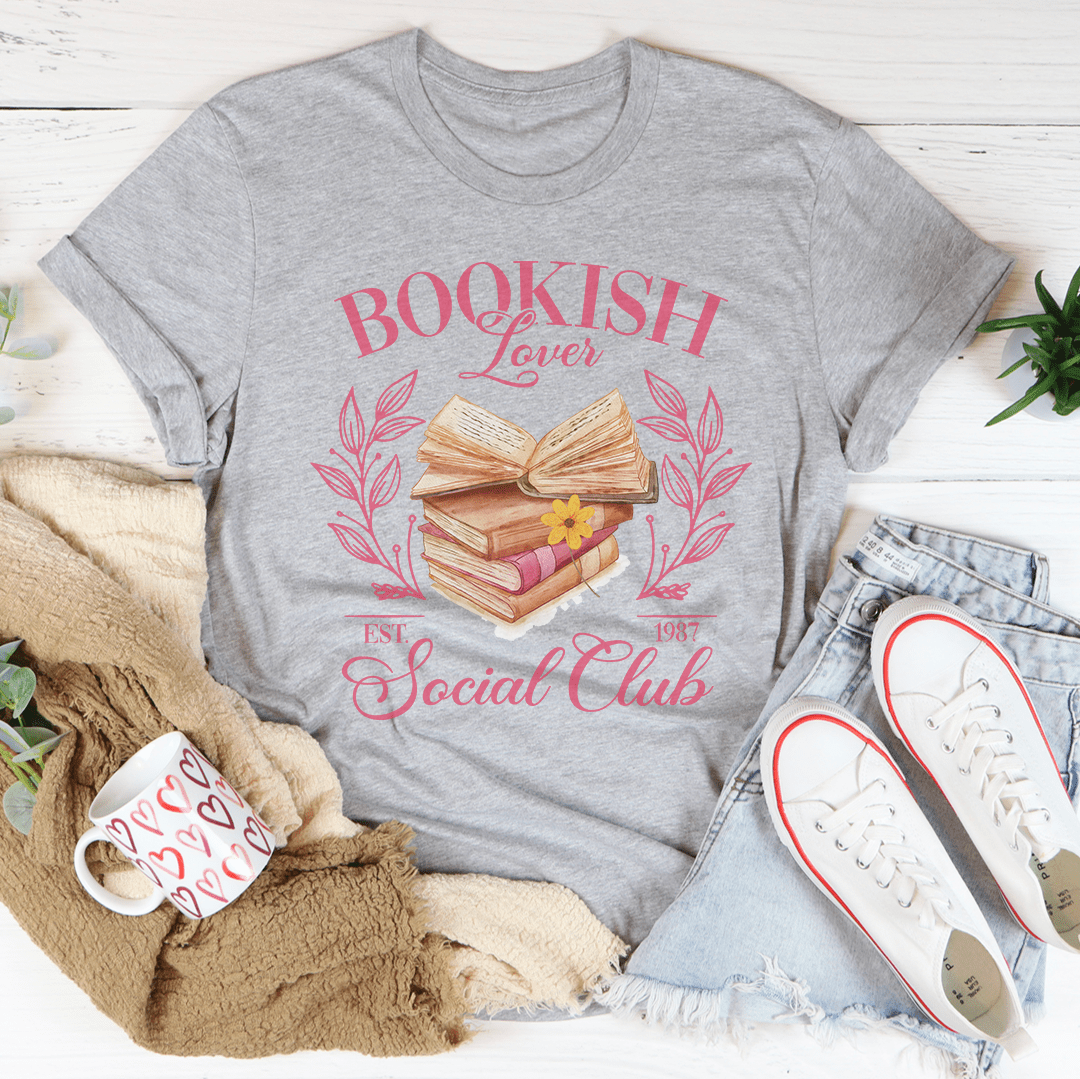 Bookish Lover Social Club Tee