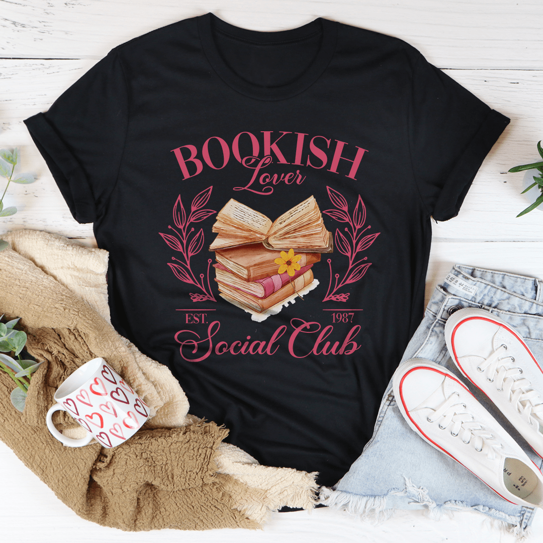 Bookish Lover Social Club Tee
