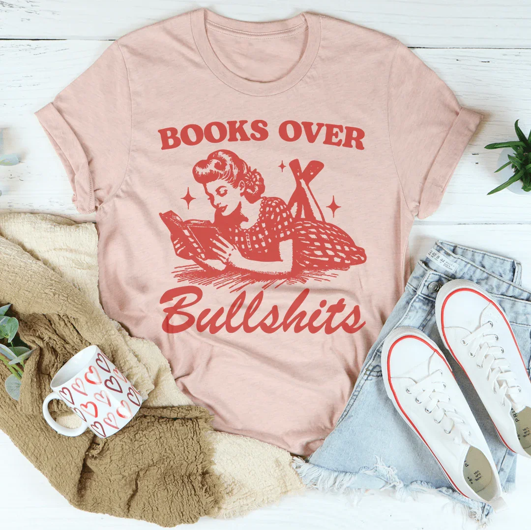 Books Over B.S Tee