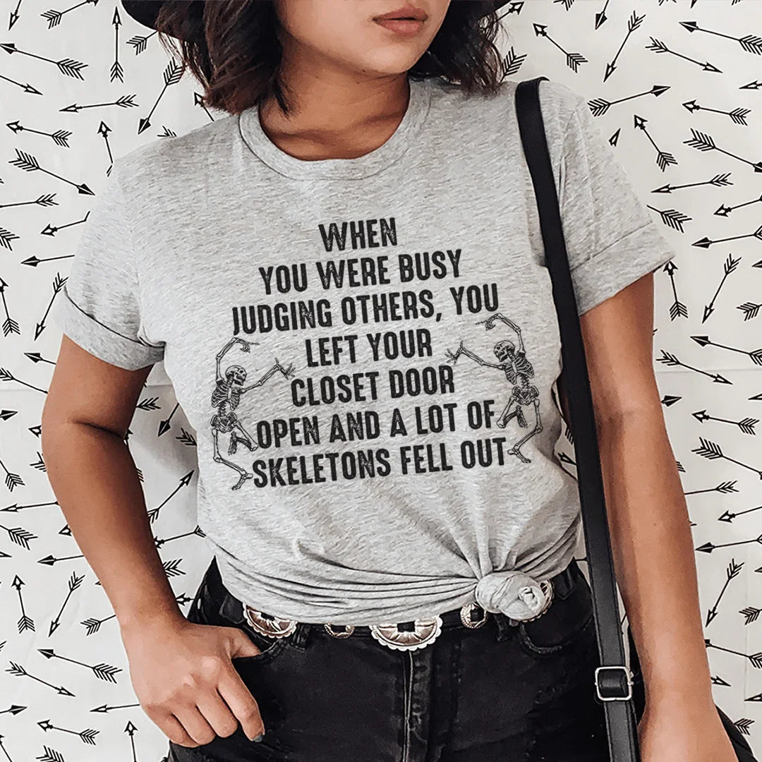 Busy Judging Others Tee