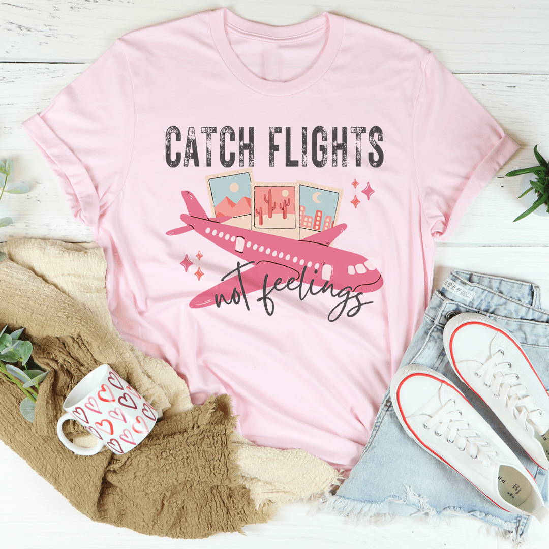 Catch Flights Retro Tee