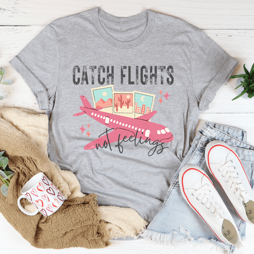 Catch Flights Retro Tee