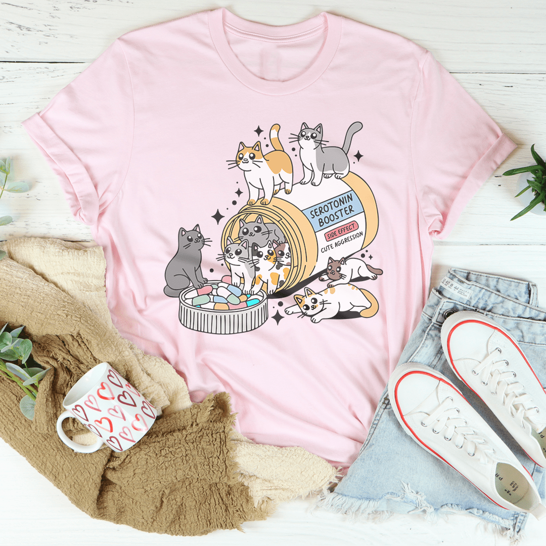 Cats Happy Pills Tee