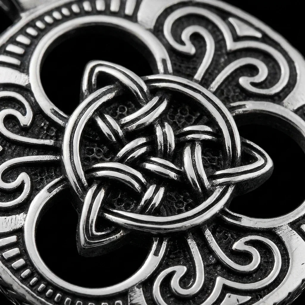 Men's Celtic Knot™ Pendant | Stainless Steel Cuban Necklace