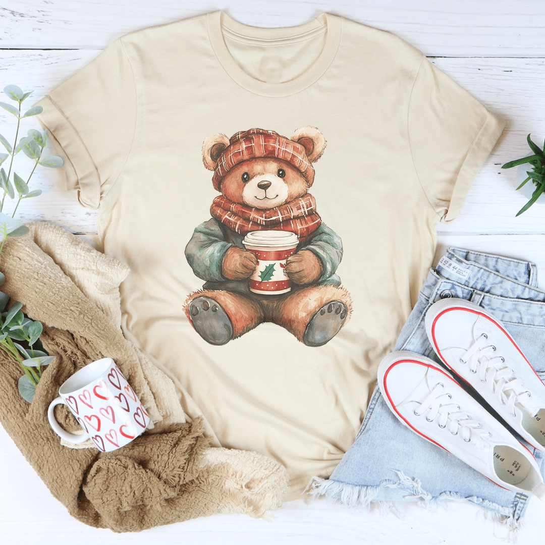 Christmas Cuddle Bear Tee