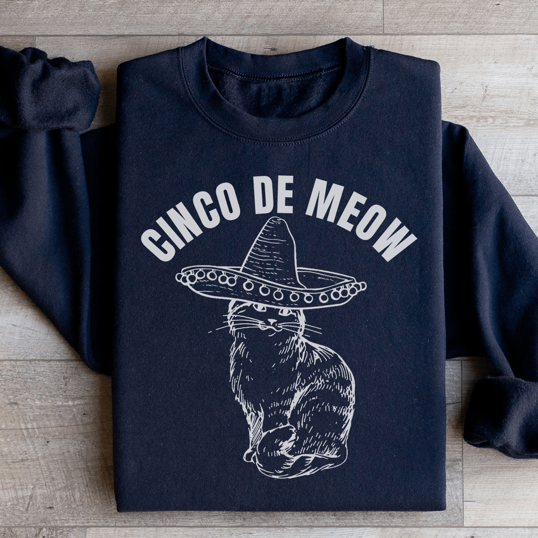 Cinco De Meow Sweatshirt
