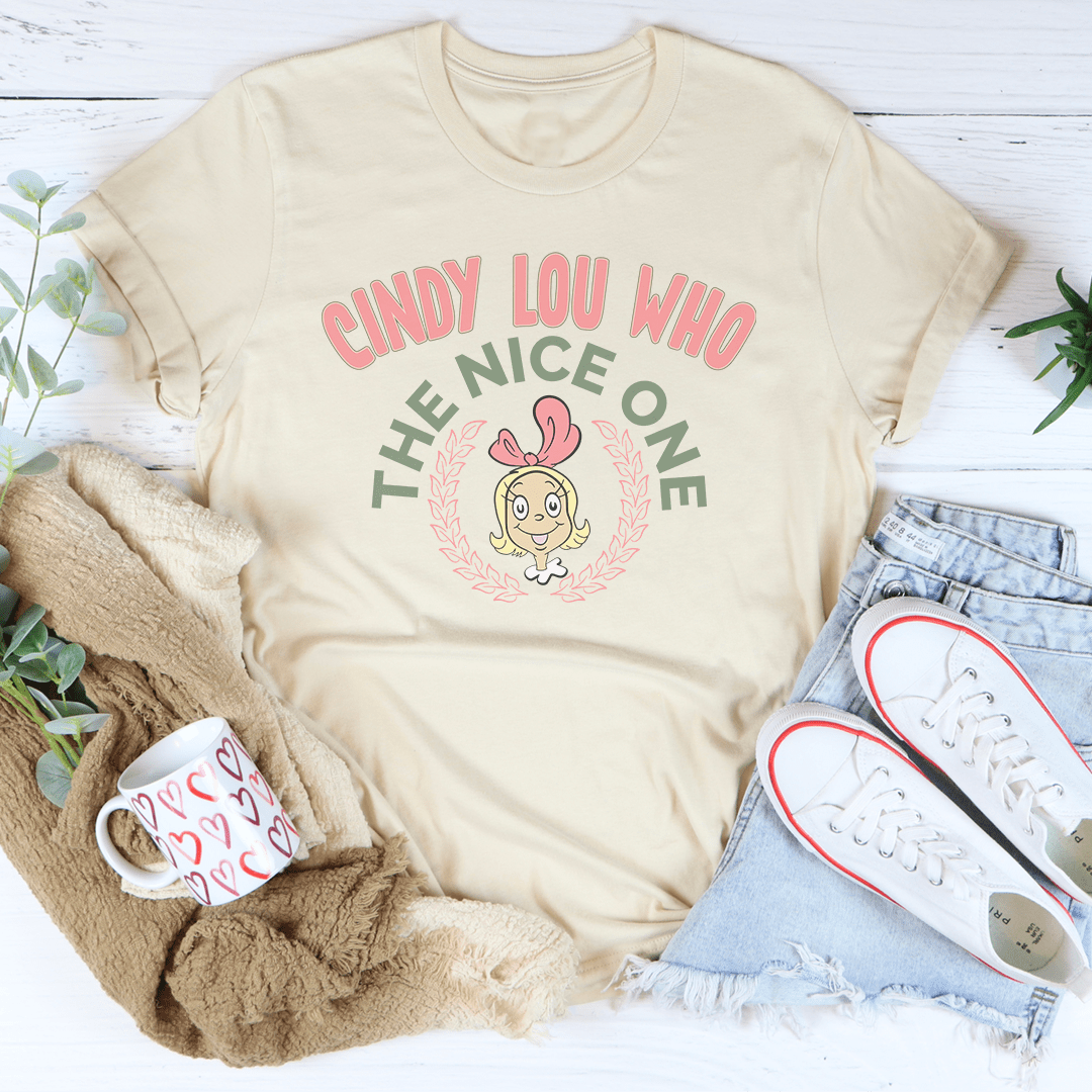 Cindy Lou Who The Nice One Tee