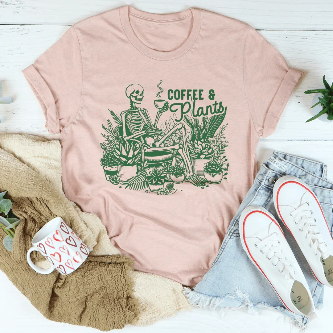 Coffee And Plants Tee