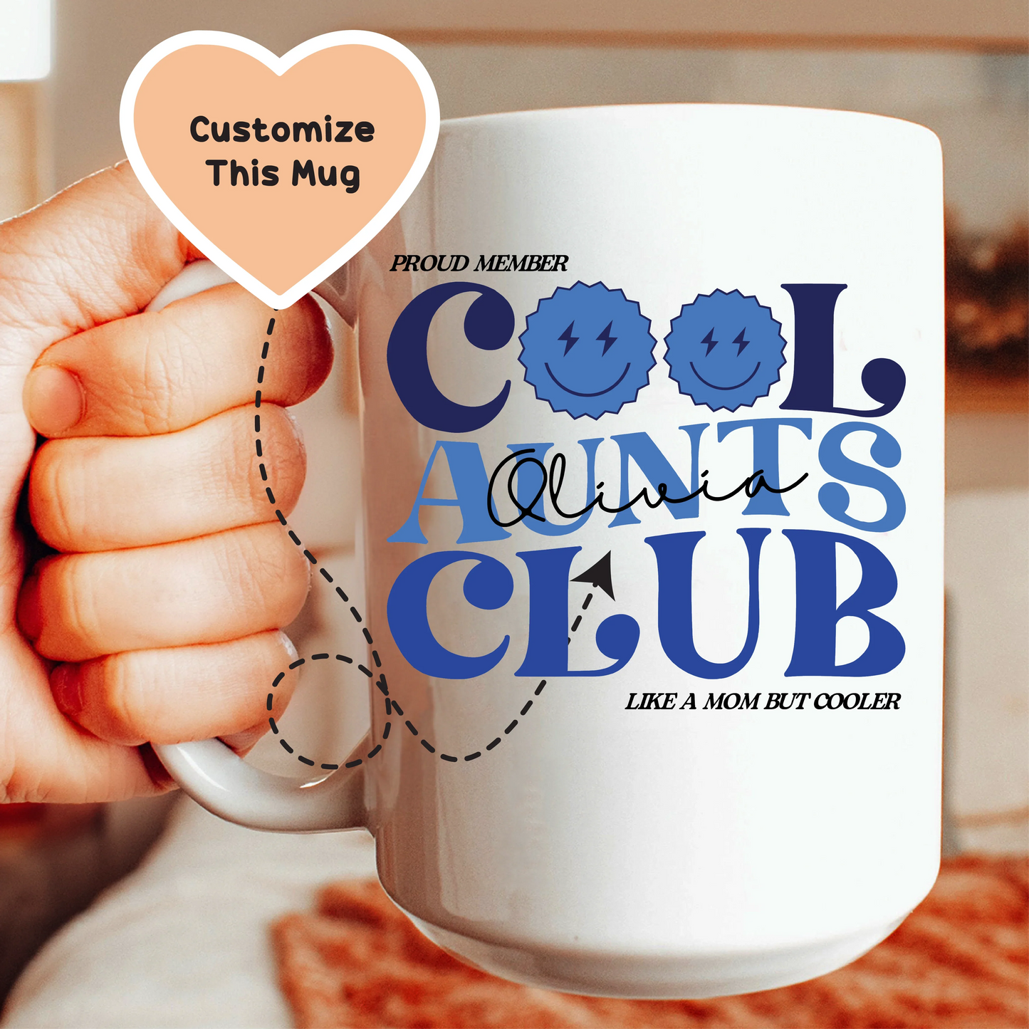 Cool Aunts Club Custom Mug