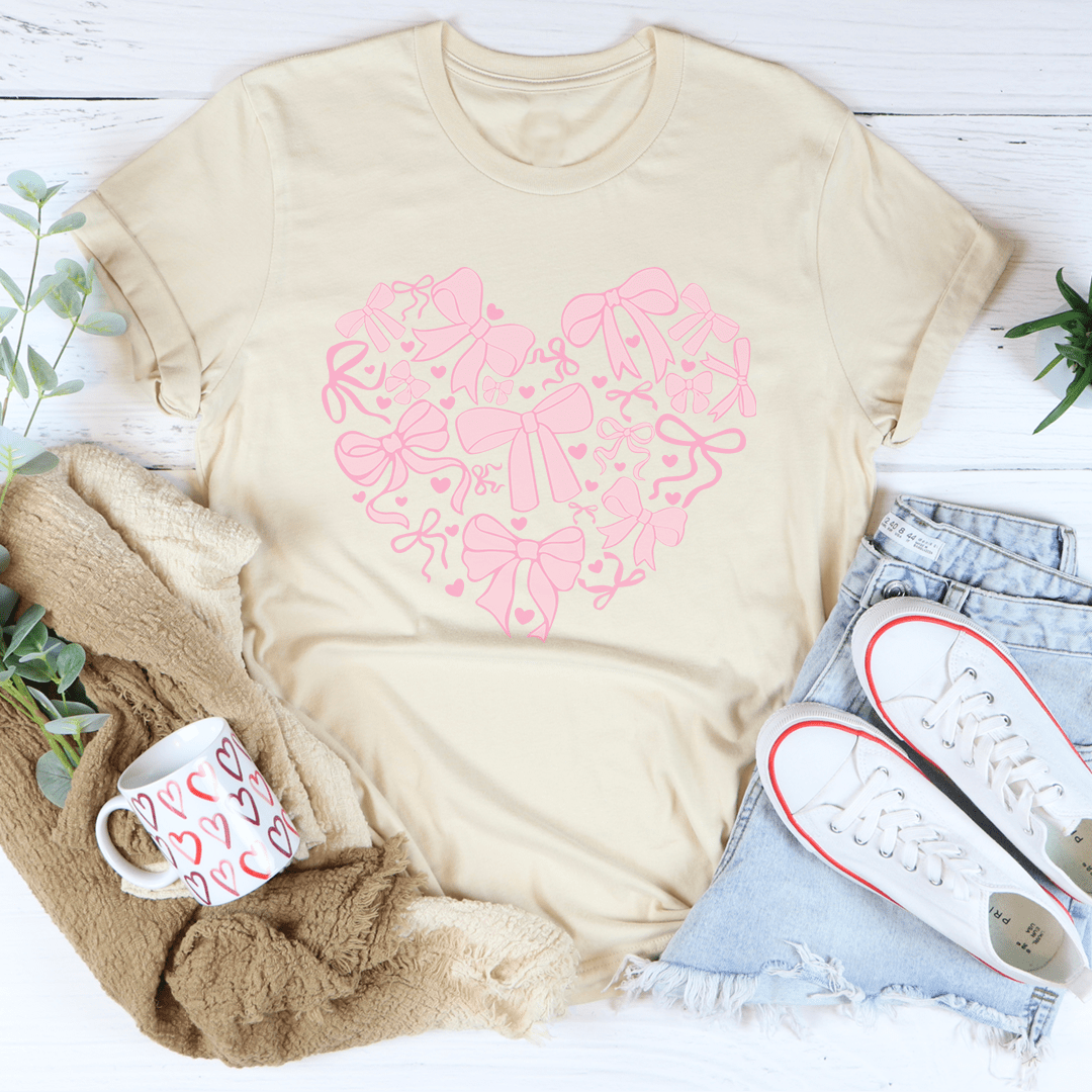 Coquette Bow Heart Tee