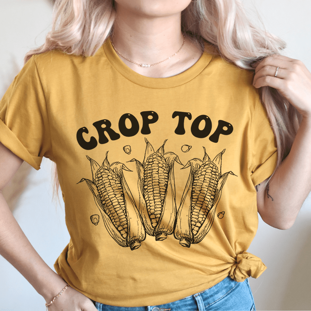 Corn Crop Top Tee