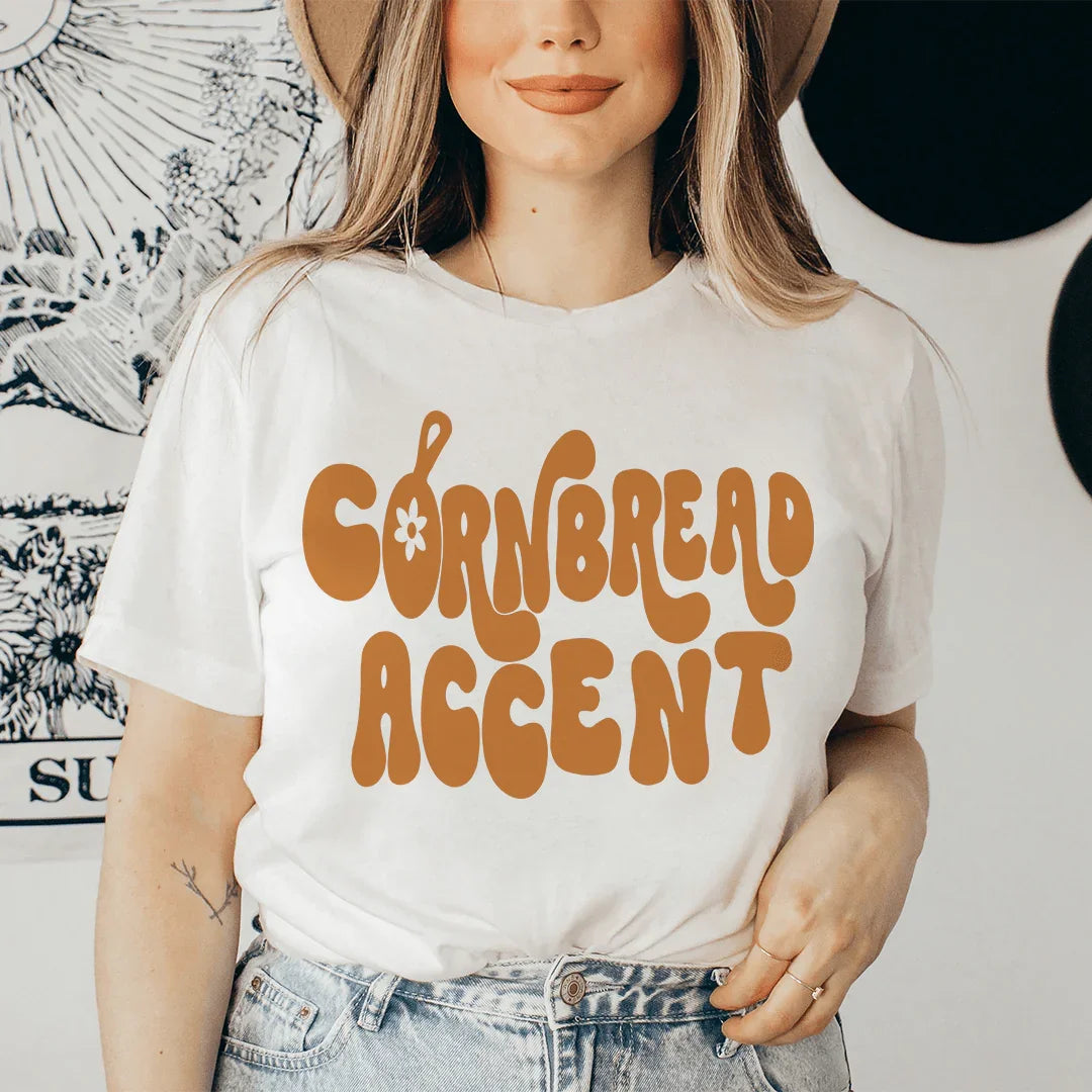 Cornbread Accent Tee