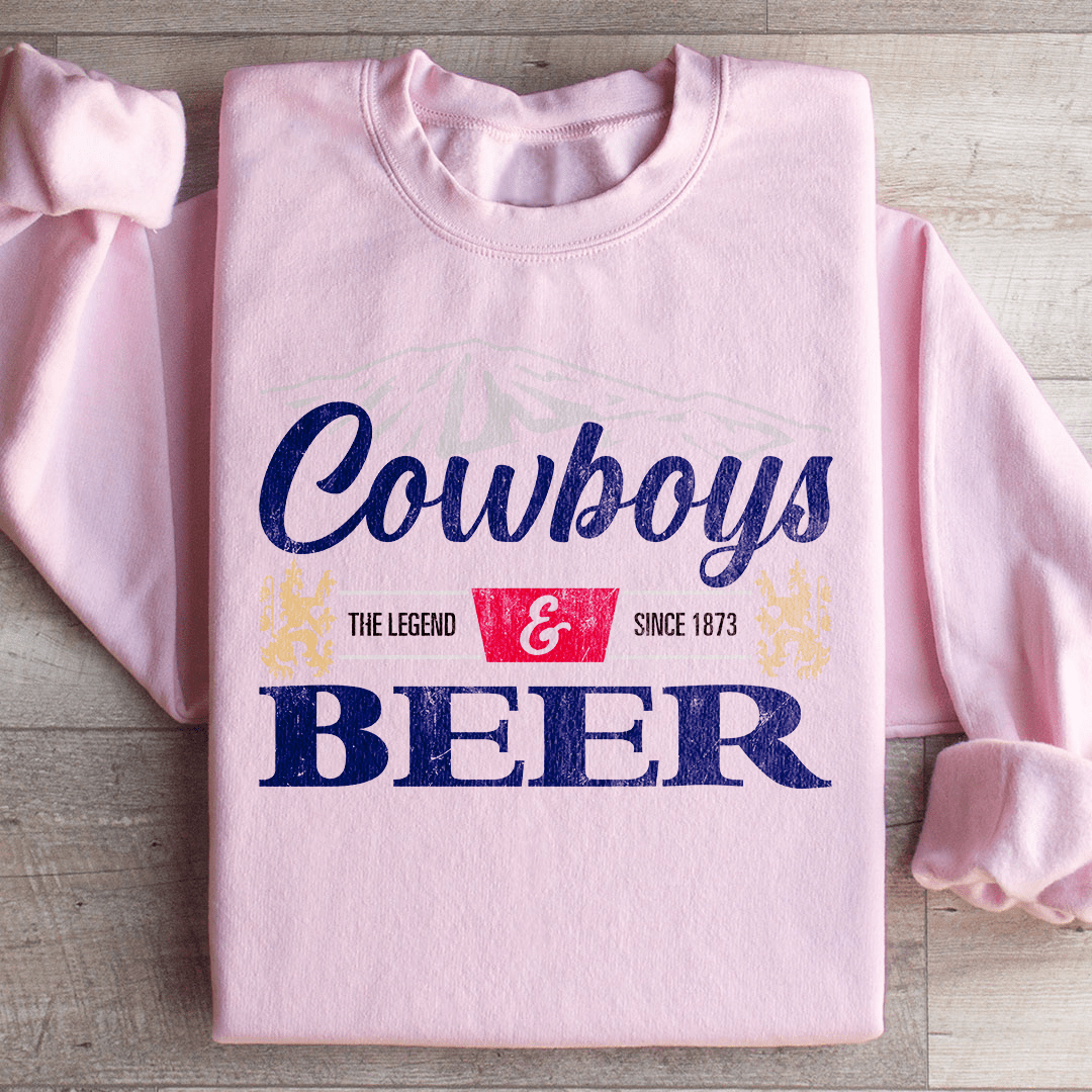Cowboys & Beer Sweatshirt