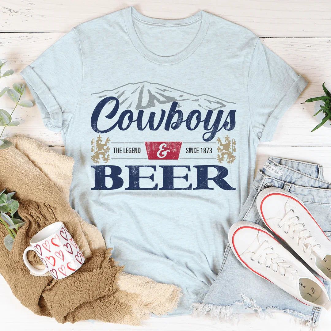 Cowboys & Beer Tee