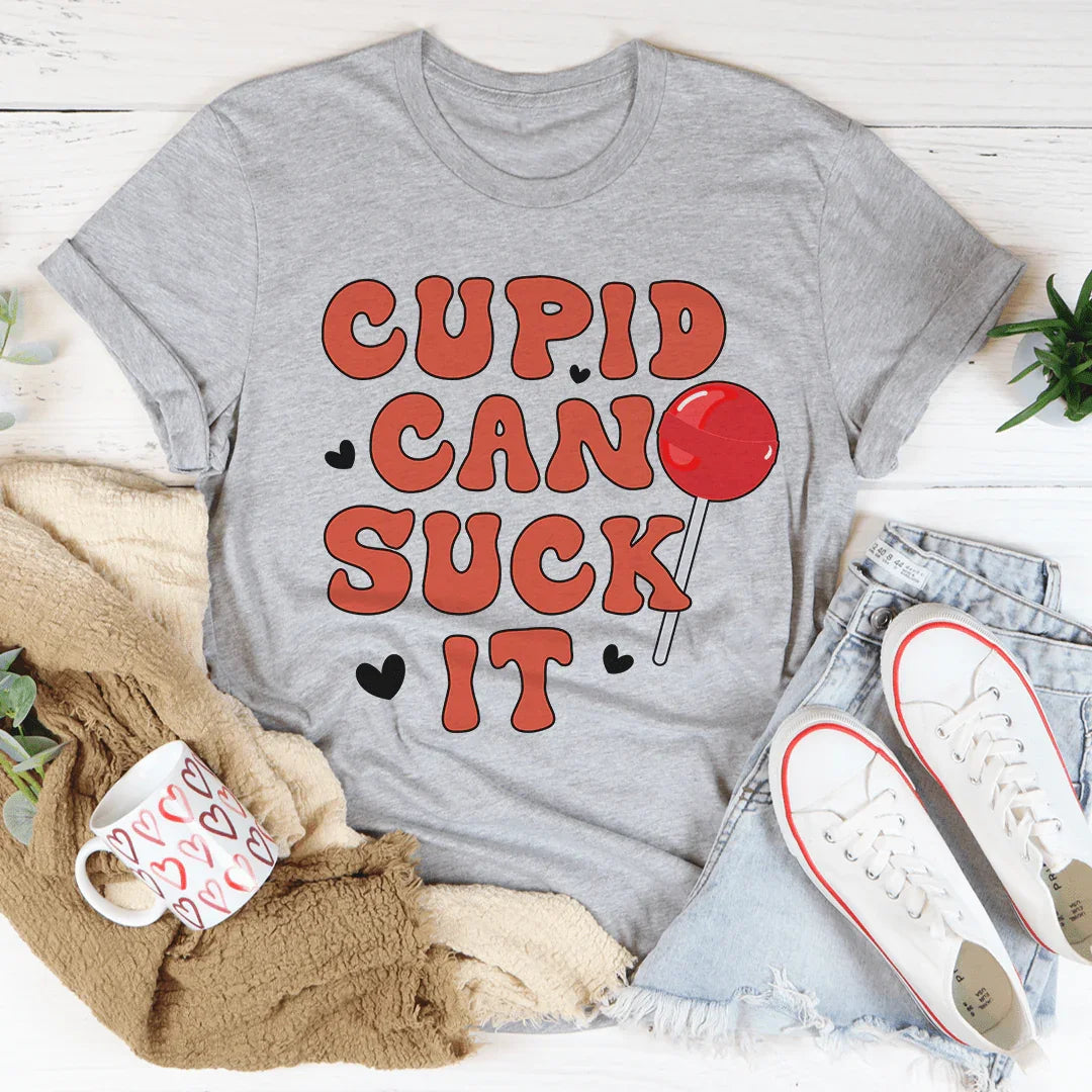 Cupid Can Suck It Tee