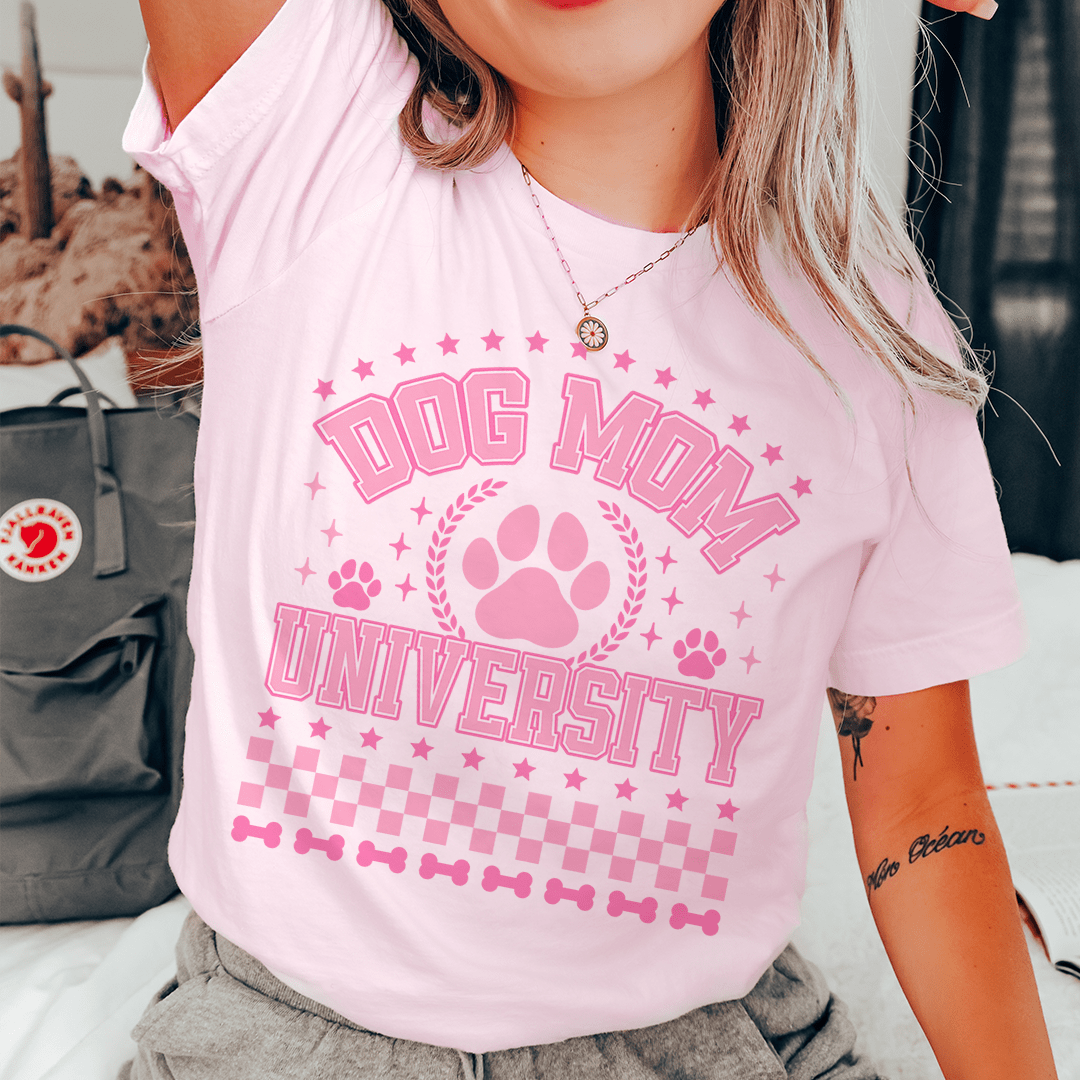 Dog Mom University Tee