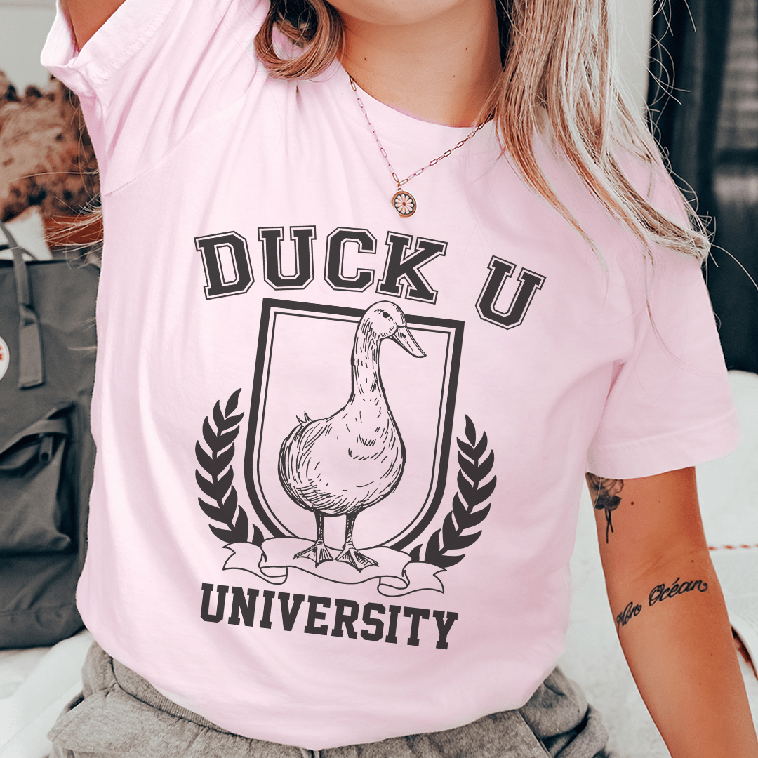 Duck U University Tee